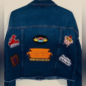Friends Custom Made Denim Jacket New See Description for Details FREE SHIPPING